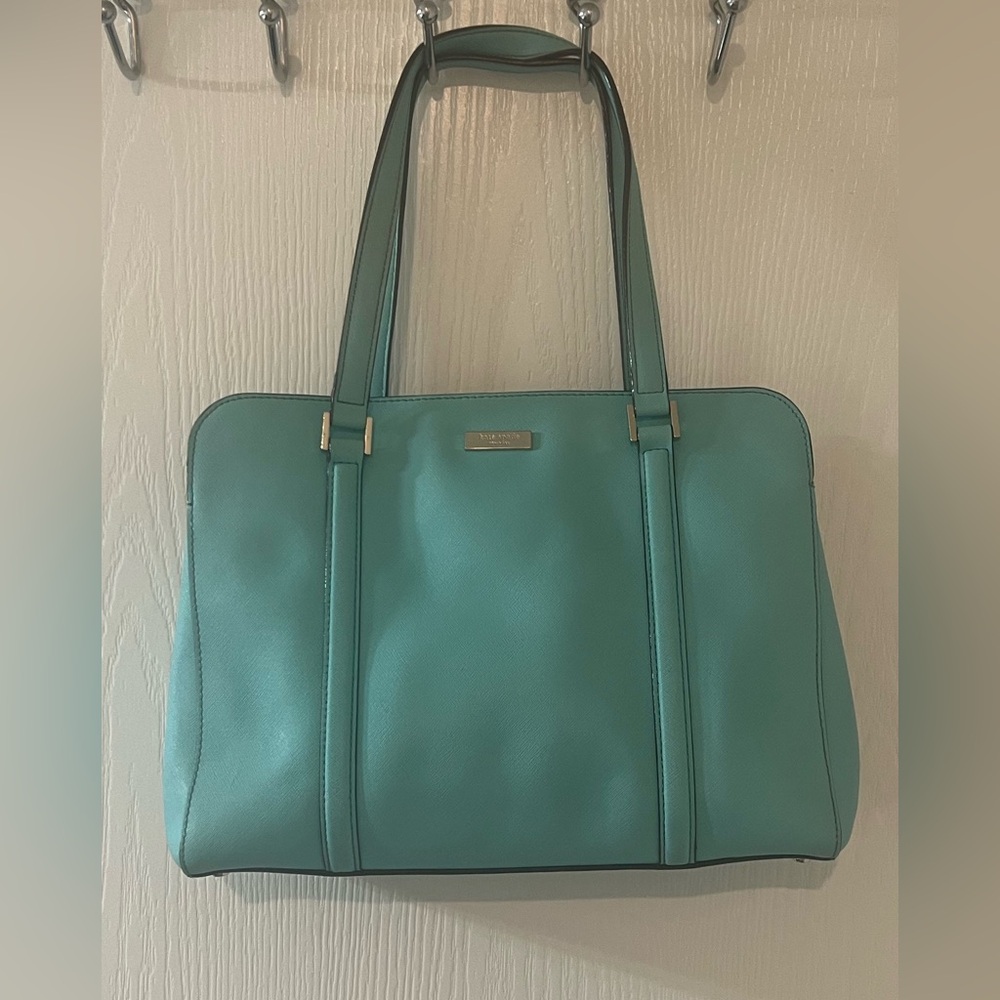 Kate Spade Elegant Teal Tote Bag